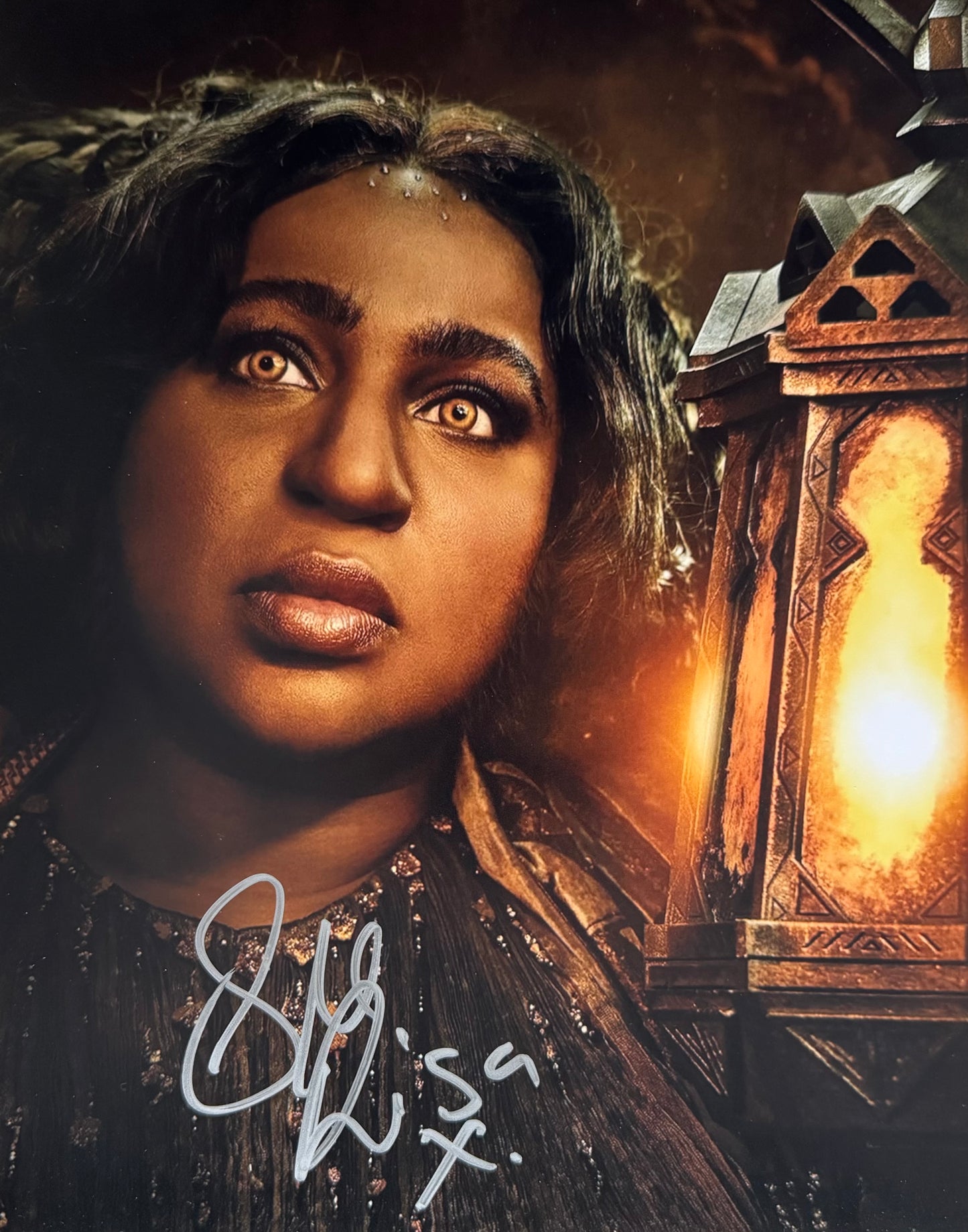 Sophia Nomvete Signed Rings Of Power 8x10” Photo