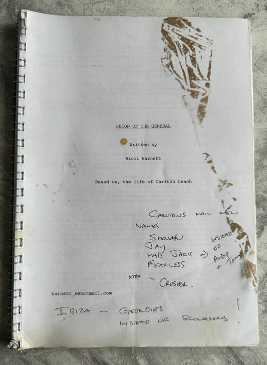 Rise Of The Footsoldier 2 Original Script