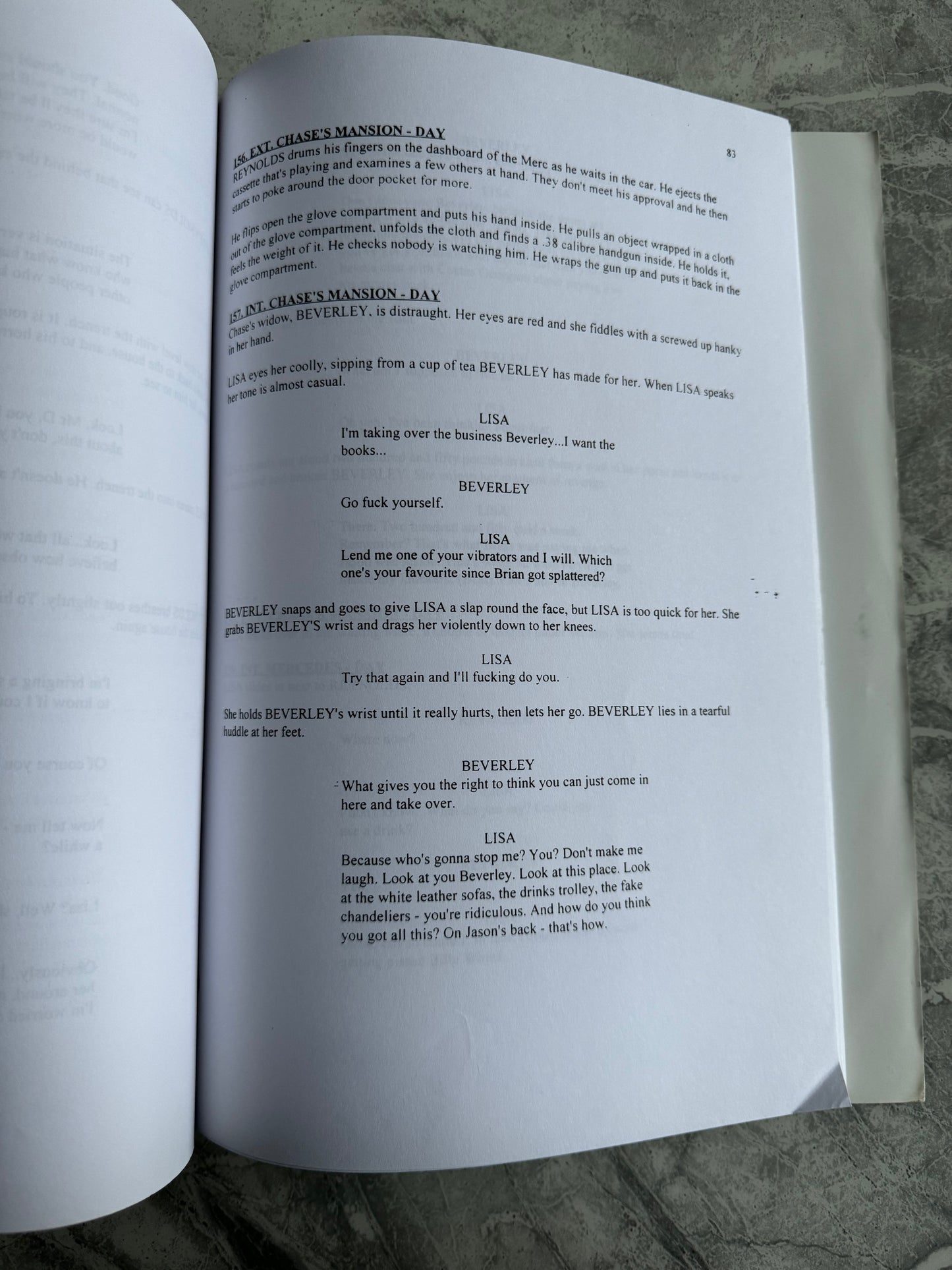 Essex Boys 1998 Original Film Script - Rare Item!