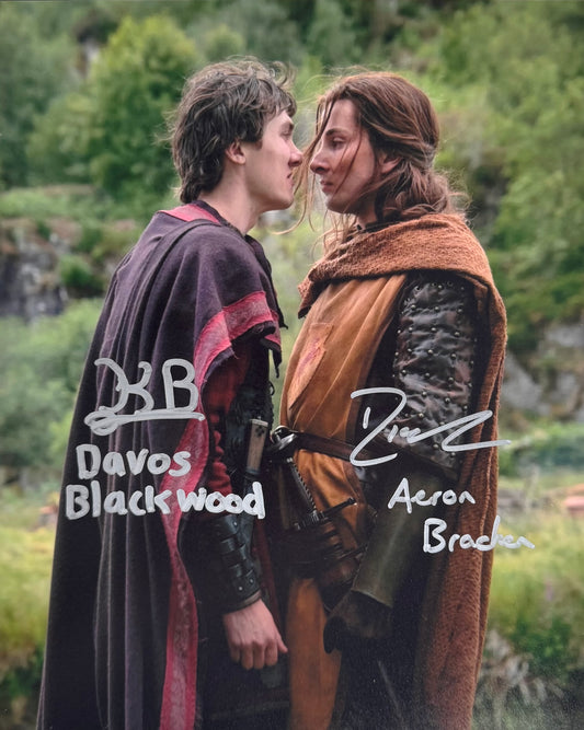 Ryan Kopel & Kieran Burton Signed House Of The Dragon 8x10” Photo
