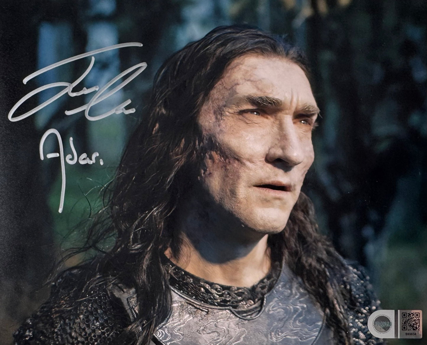 Joseph Mawle Signed Rings Of Power 8x10” Photo - SWAU Authenticated