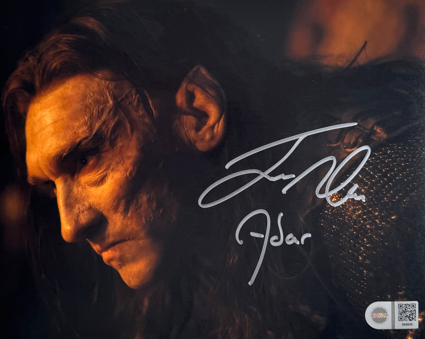 Joseph Mawle Signed Rings Of Power 8x10” Photo - SWAU Authenticated