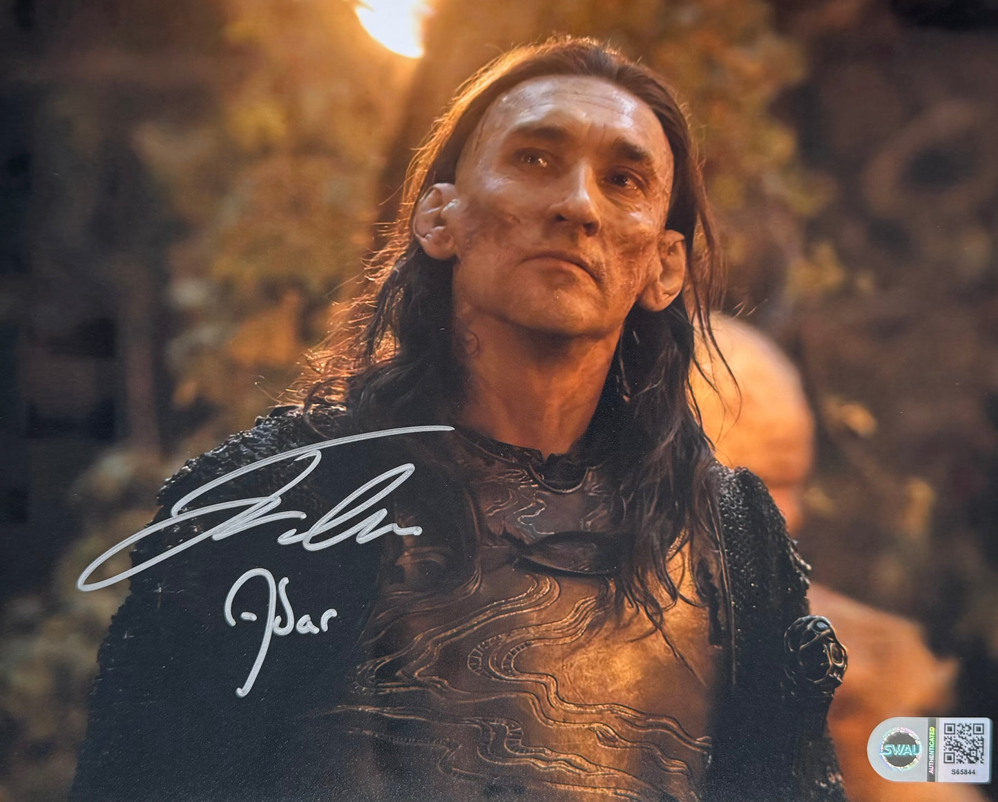 Joseph Mawle Signed Rings Of Power 8x10” Photo - SWAU Authenticated