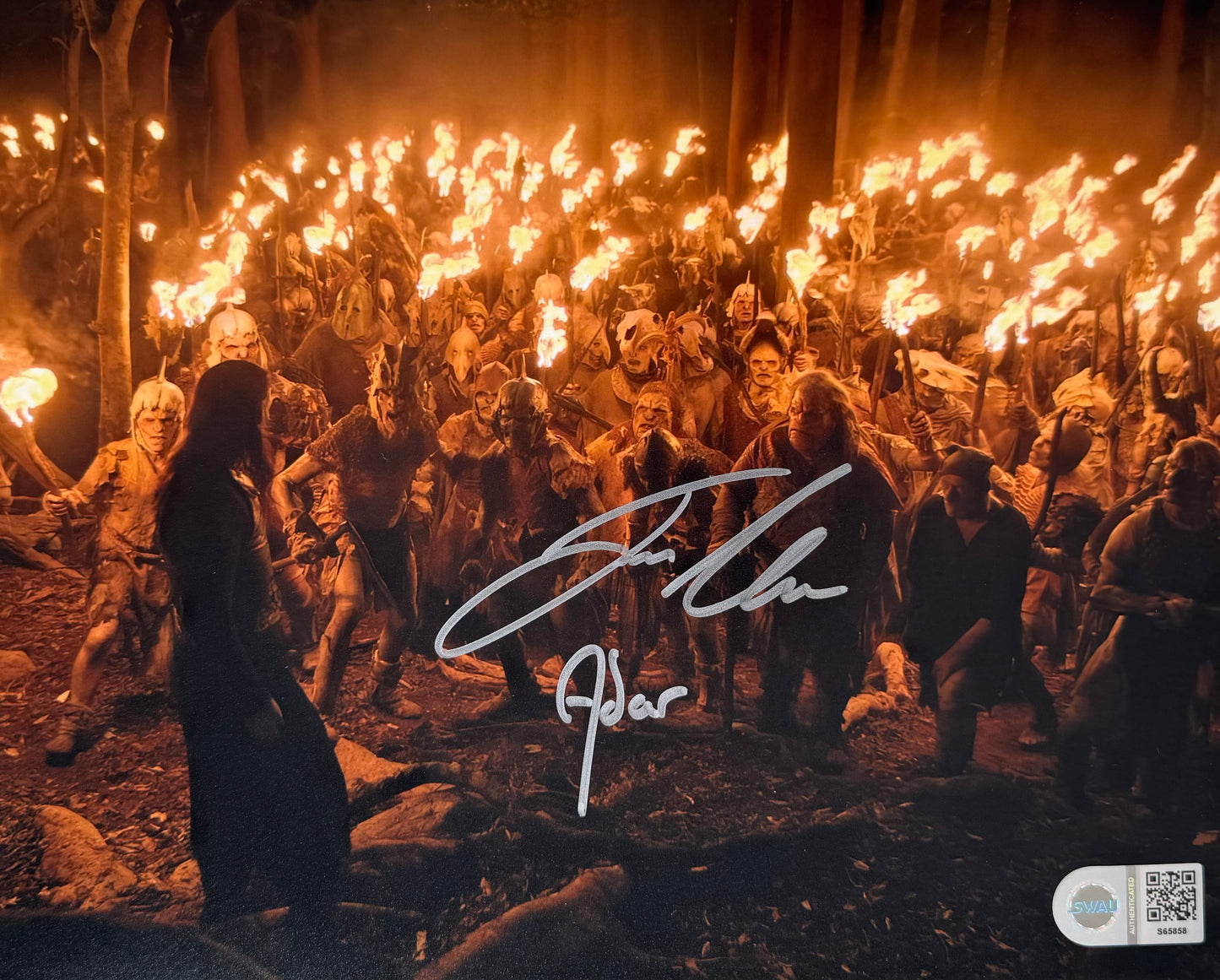 Joseph Mawle Signed Rings Of Power 8x10” Photo - SWAU Authenticated