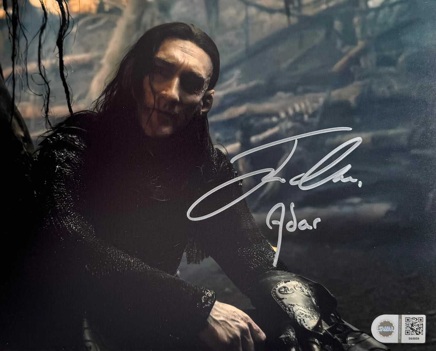 Joseph Mawle Signed Rings Of Power 8x10” Photo - SWAU Authenticated