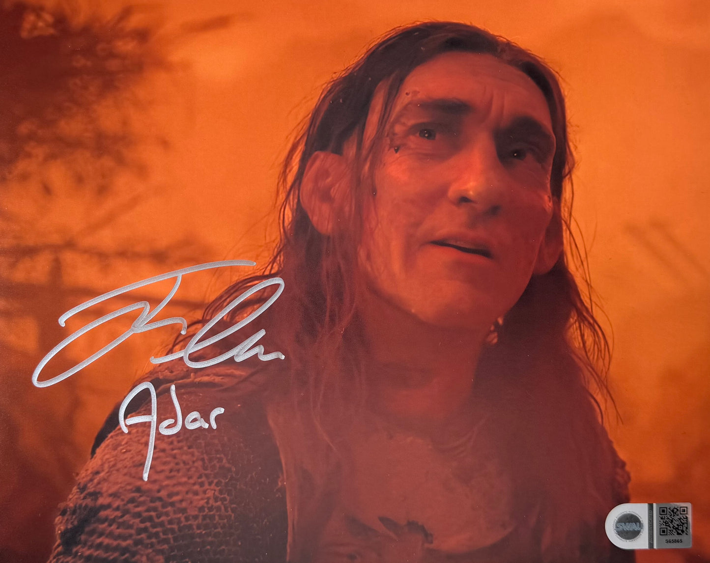 Joseph Mawle Signed Rings Of Power 8x10” Photo - SWAU Authenticated