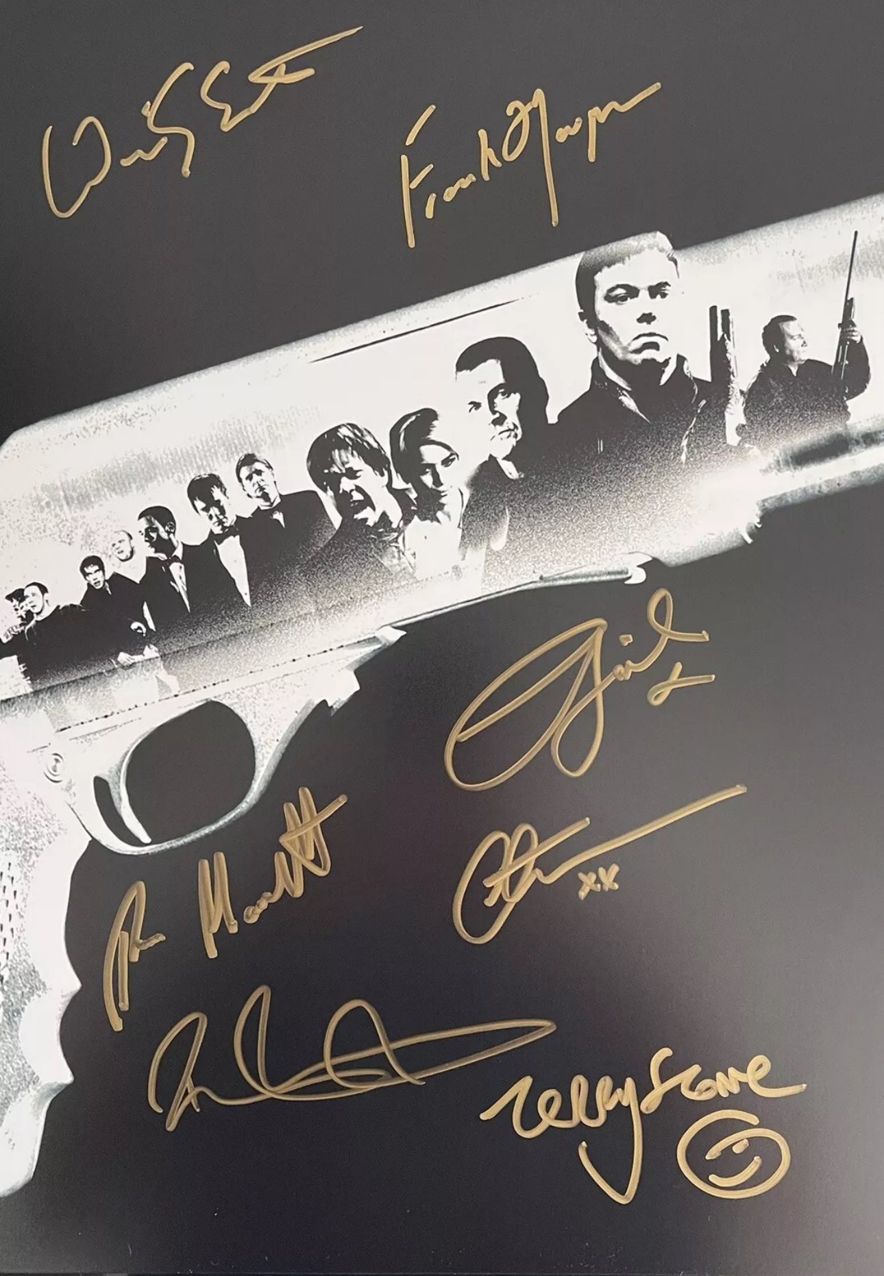 Full Cast Signed ROTF Textless A3 Poster