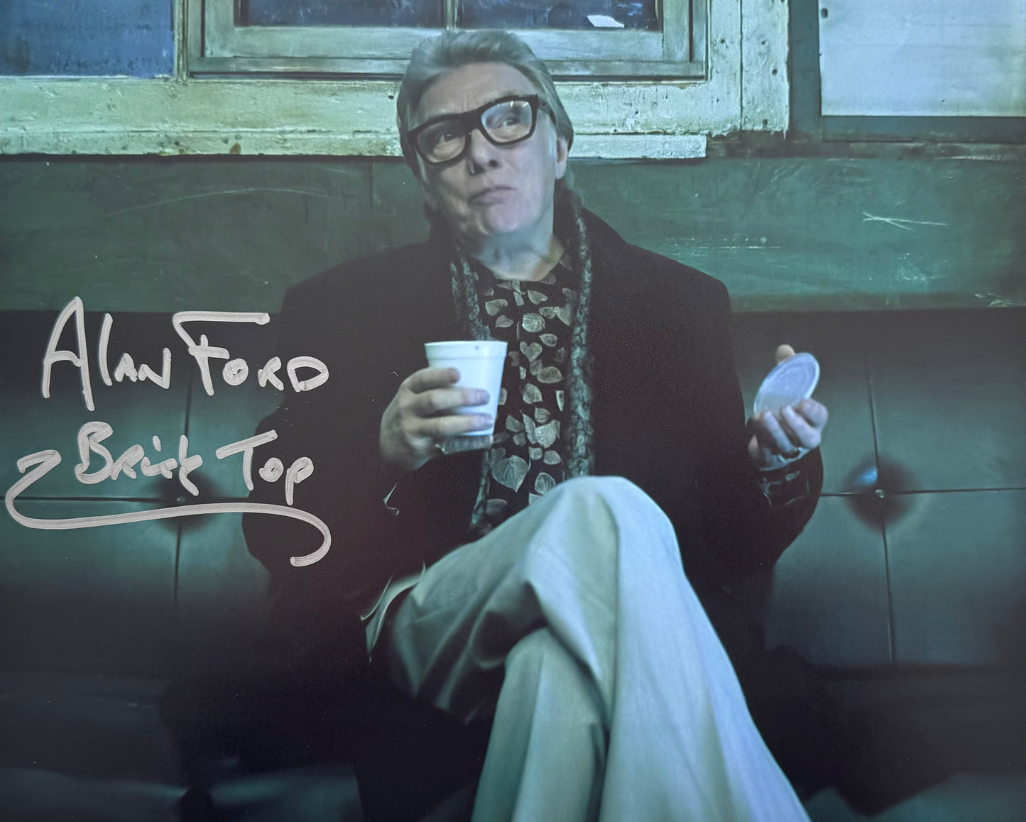 Alan Ford Signed Snatch 8x10” Photo