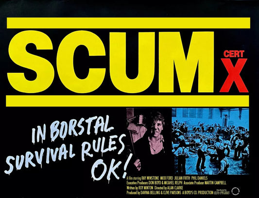 Ray Winstone Signed Scum Poster Version 1 (Pre Order)