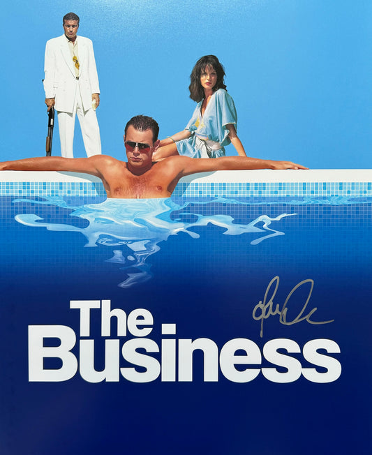 Tamer Hassan Signed The Business 16x20” Poster (Version 1)