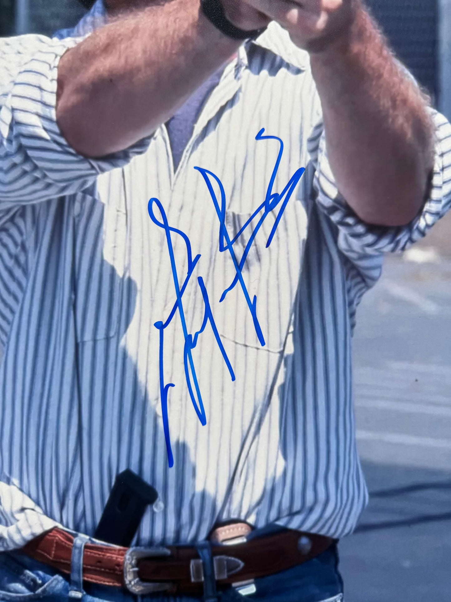 Mel Gibson Signed Lethal Weapon 16x20” Photo - SWAU Authenticated