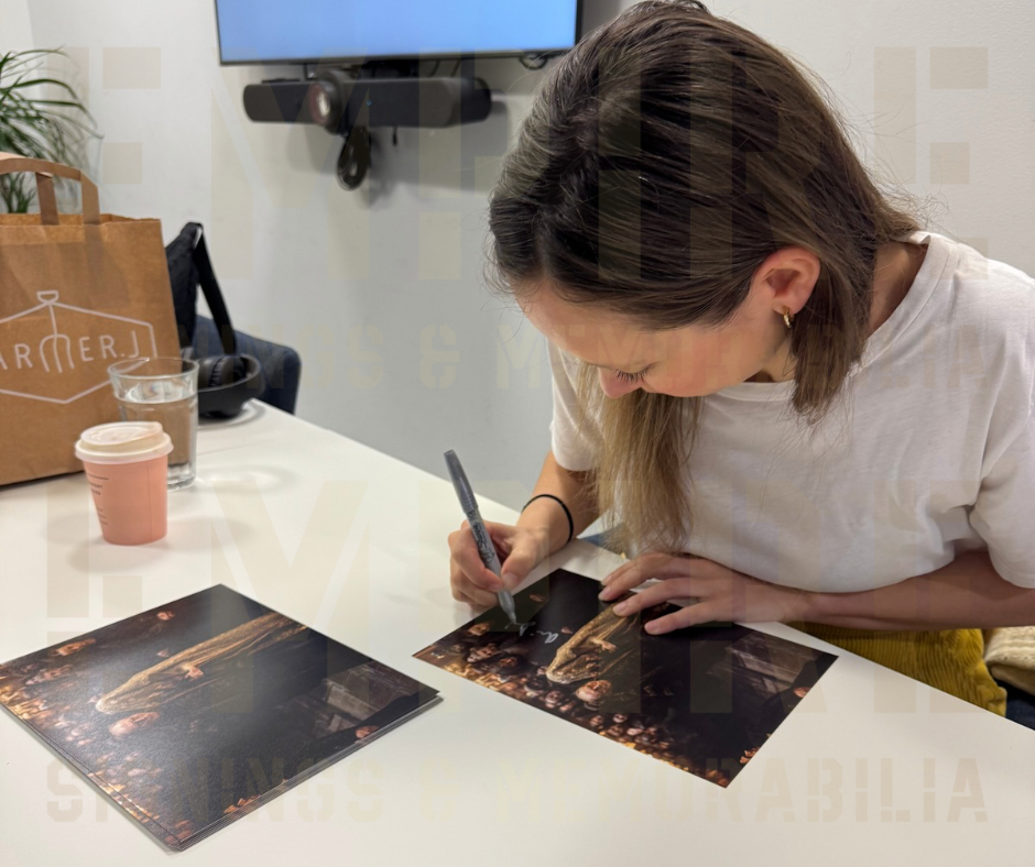 David Bradley & Alexandra Dowling Dual Signed Game Of Thrones 8x10” Photo
