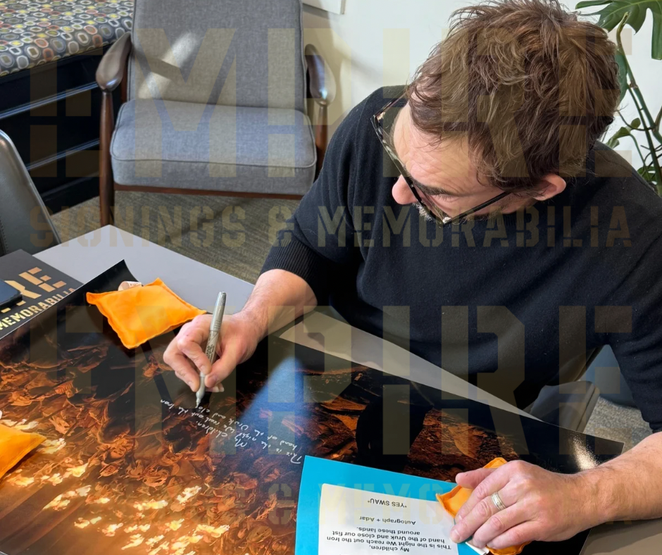 Joseph Mawle Signed Rings Of Power HUGE 20x30” Photo - SWAU Authenticated (Limited Edition)