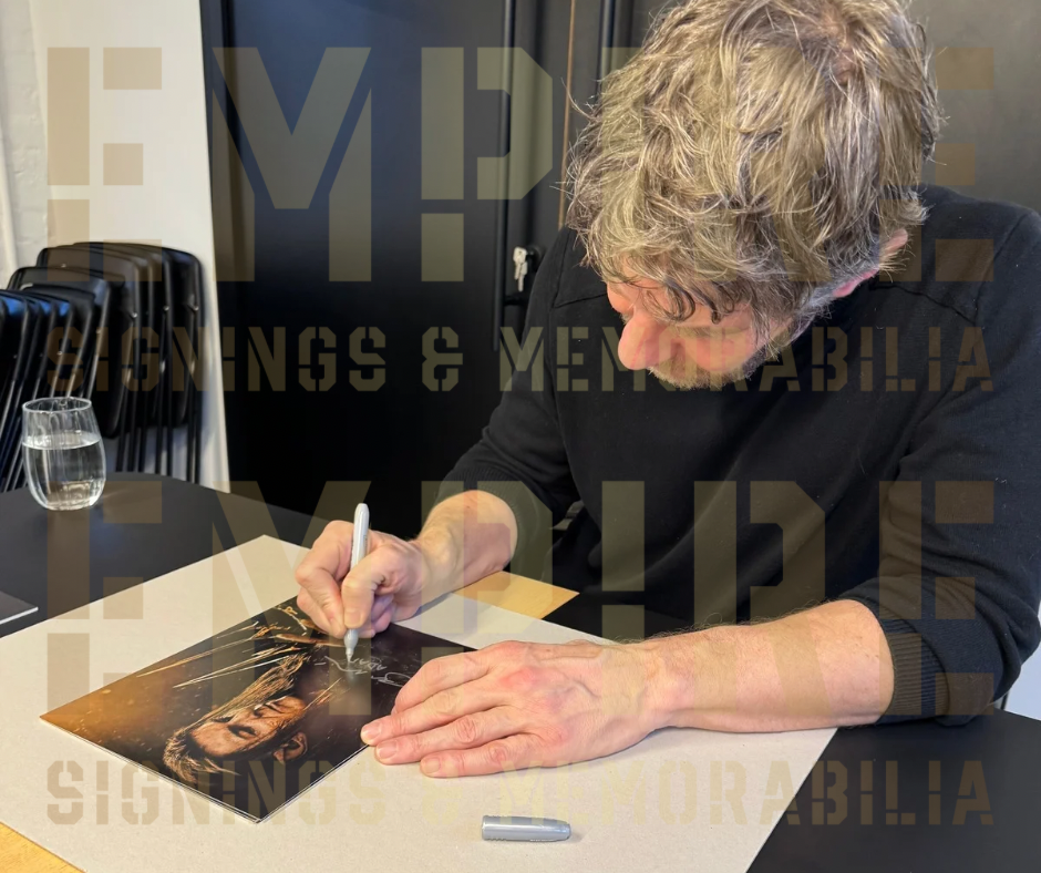 Sam Hazeldine Signed Rings Of Power 8x10” Photo - SWAU Authenticated