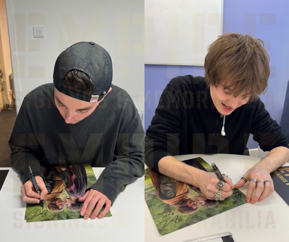 Ryan Kopel & Kieran Burton Signed House Of The Dragon 11x14” Photo