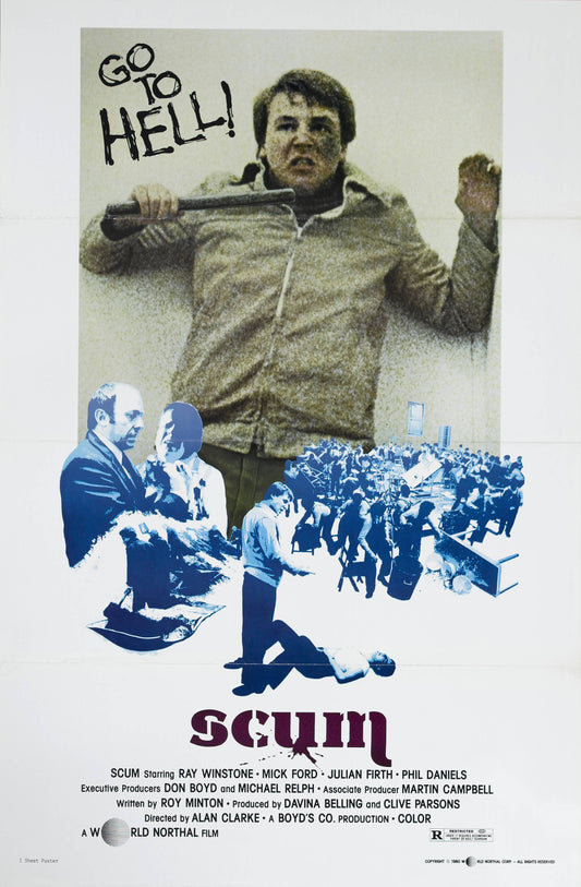 Ray Winstone Signed Scum Poster Version 3 (Pre Order)