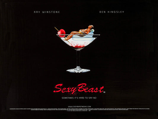 Ray Winstone Signed Sexy Beast Poster Version 2 (Pre Order)