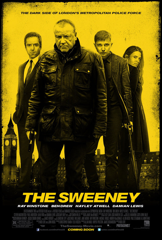 Ray Winstone Signed The Sweeney Poster Version 2 (Pre Order)