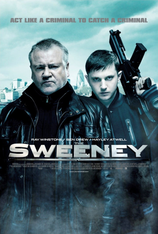 Ray Winstone Signed The Sweeney Poster Version 1 (Pre Order)