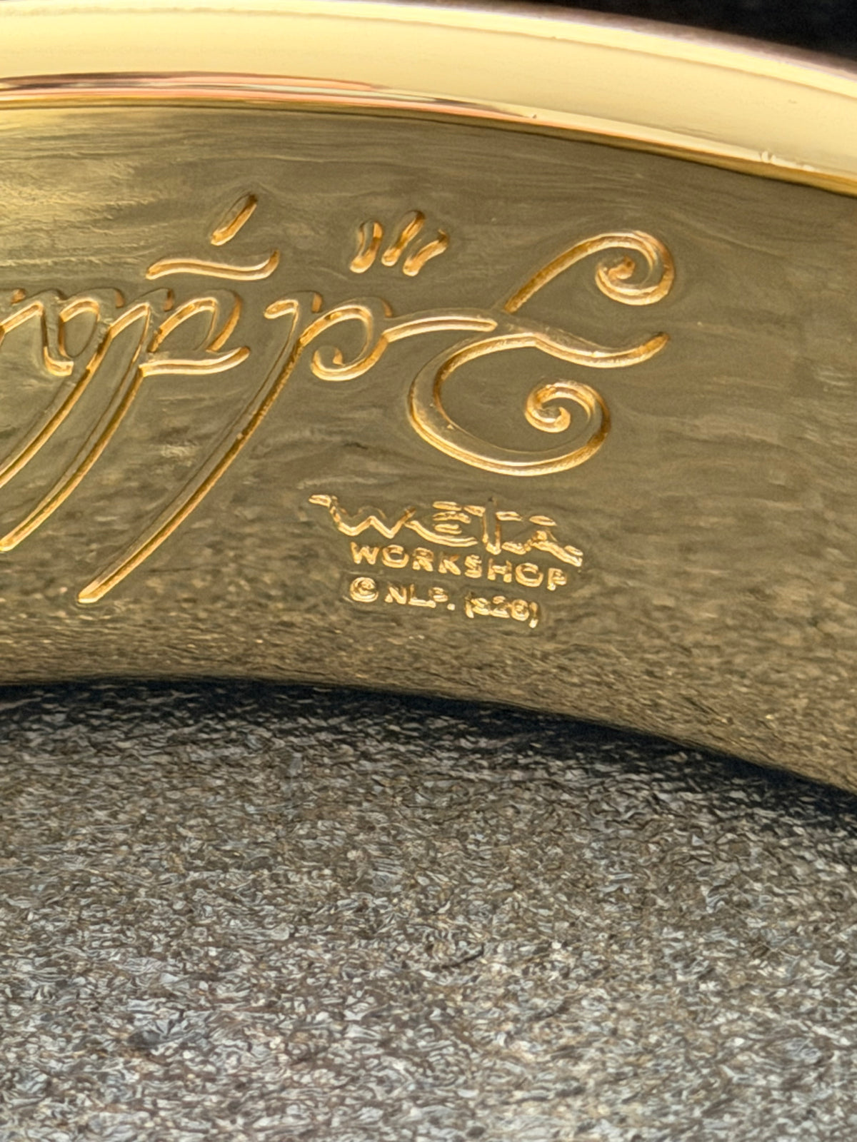 Weta/Fan Expo 2026 Collaboration- The One Ring - Lord Of The Rings - 25th Anniversary Replica Prop
