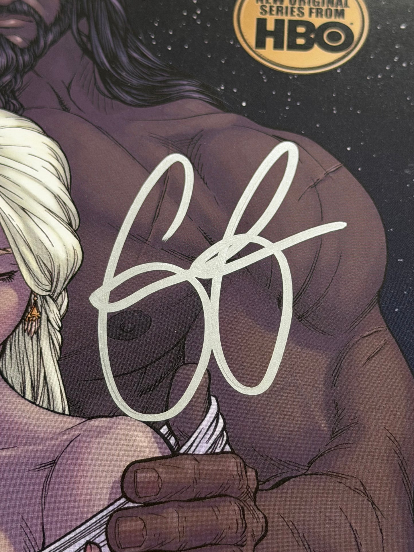 Emilia Clarke Signed Game Of Thrones Comic Book