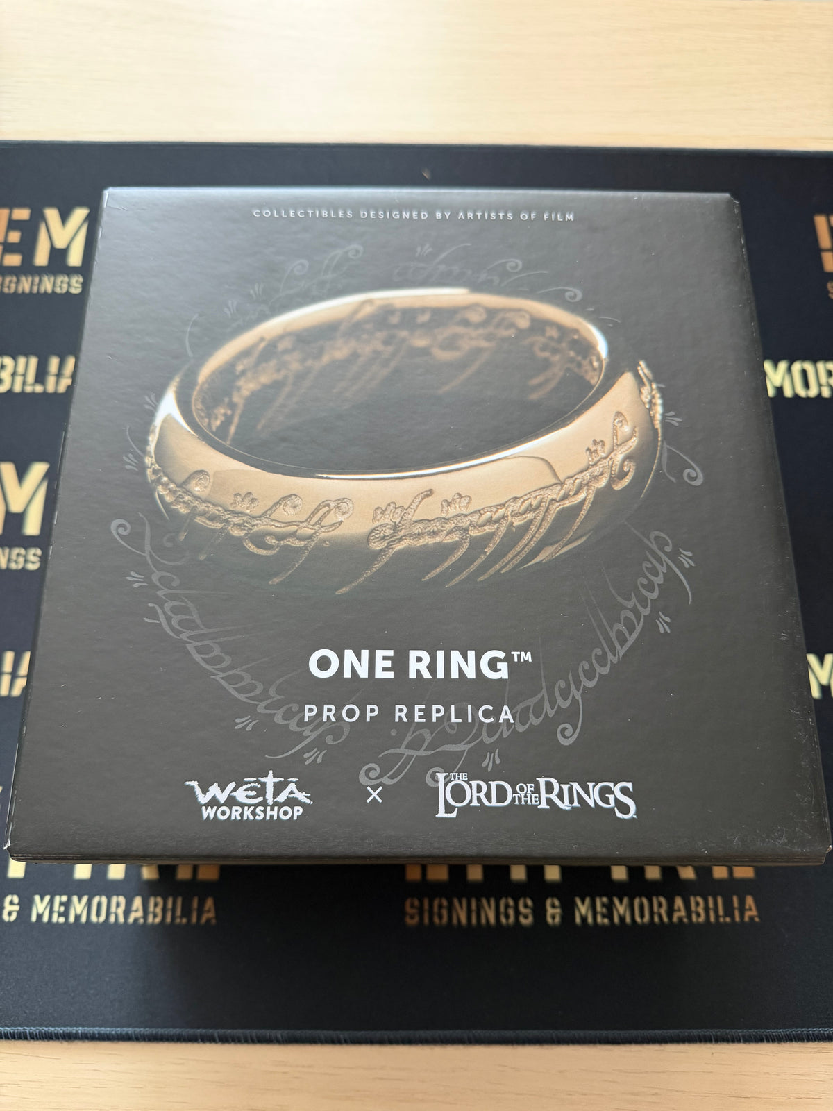 Weta/Fan Expo 2026 Collaboration- The One Ring - Lord Of The Rings - 25th Anniversary Replica Prop