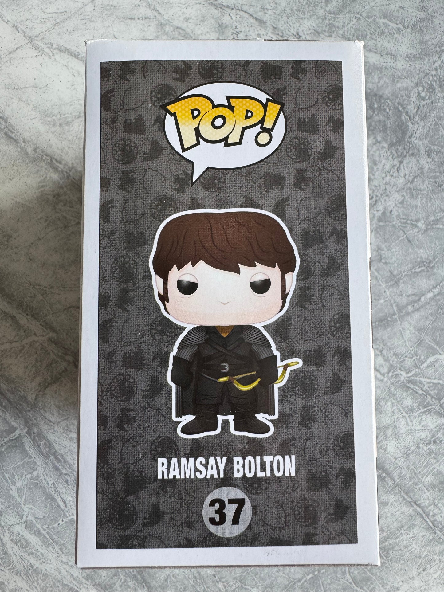 Iwan Rheon Signed Ramsay Bolton Funko Pop - SWAU Authenticated