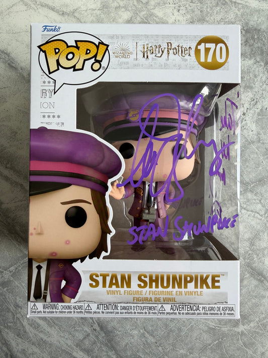 Lee Ingleby Signed Harry Potter Stan Shunpike Funko Pop With Quote!
