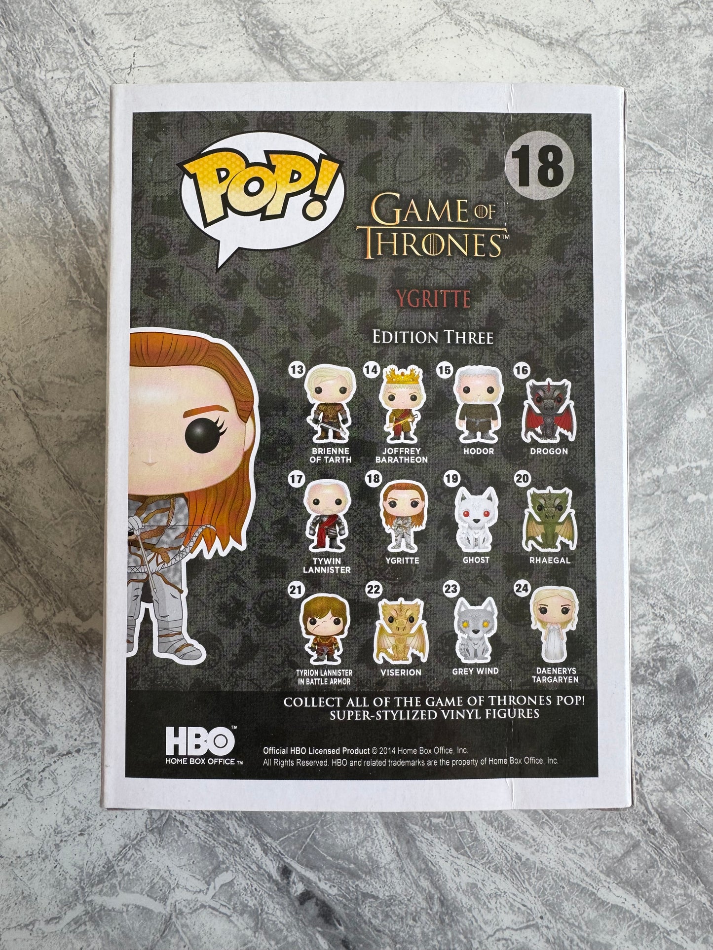 Rose Leslie Signed Game Of Thrones Ygritte Funko Pop With Quote! - SWAU Authenticated