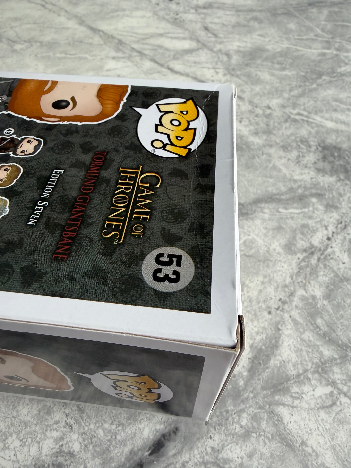 Kristofer Hivju Signed Game Of Thrones Tormund Funko Pop With Quote! - SWAU Authenticated (Slight Damage As Shown In Last Photo)