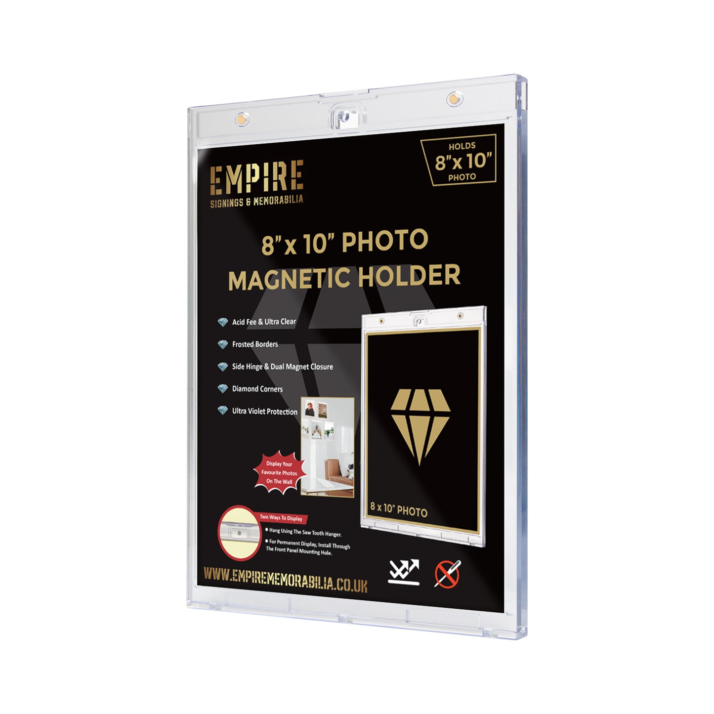 8 x 10” Magnetic Photo Holder (1 Pack)