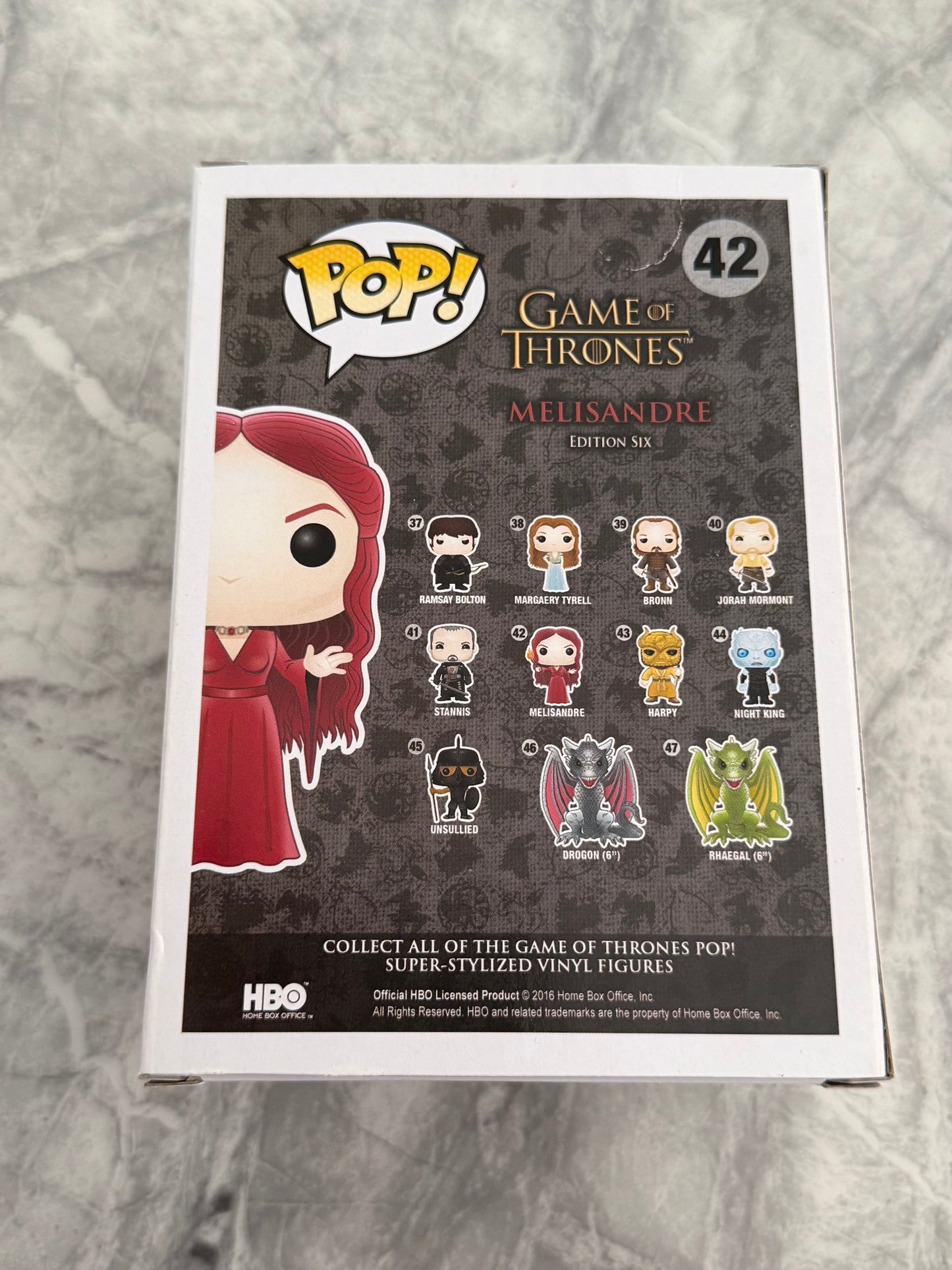 Carice Van Houten Signed Game Of Thrones Melisandre Funko Pop With Quote - SWAU Authenticated
