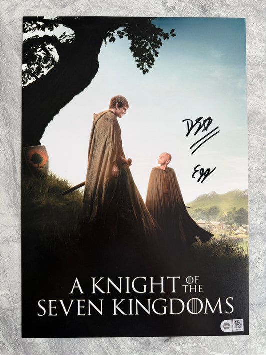Dexter Sol Ansell Signed AKOT7K A3 Poster - SWAU Authenticated
