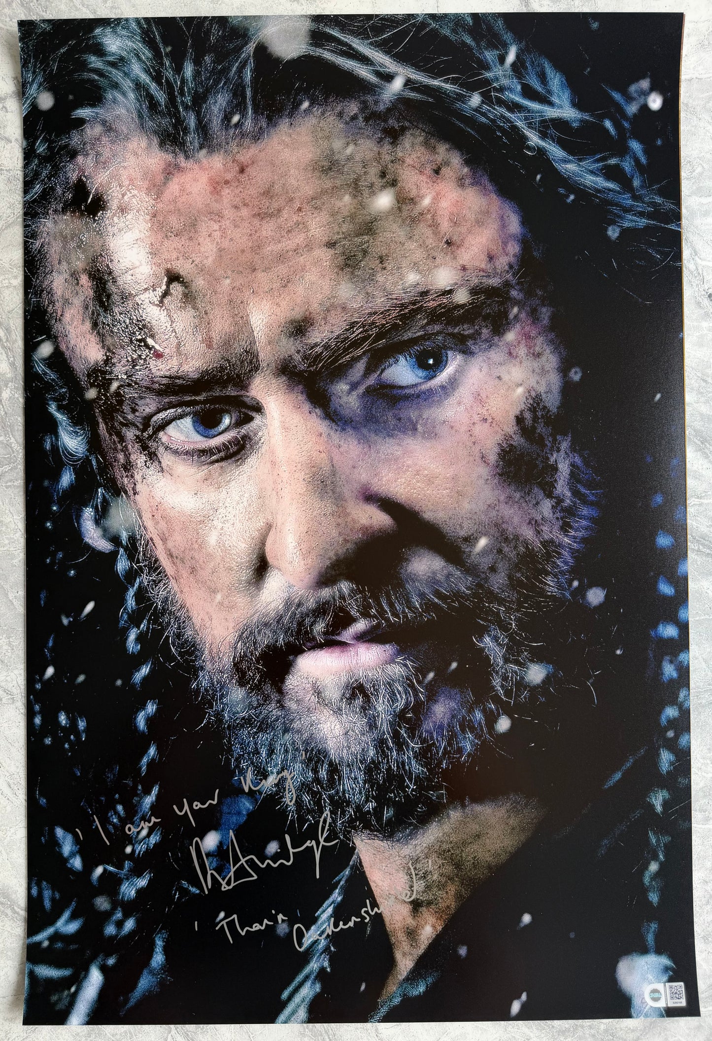 Richard Armitage Signed The Hobbit 20x30” Photo - SWAU Authenticated