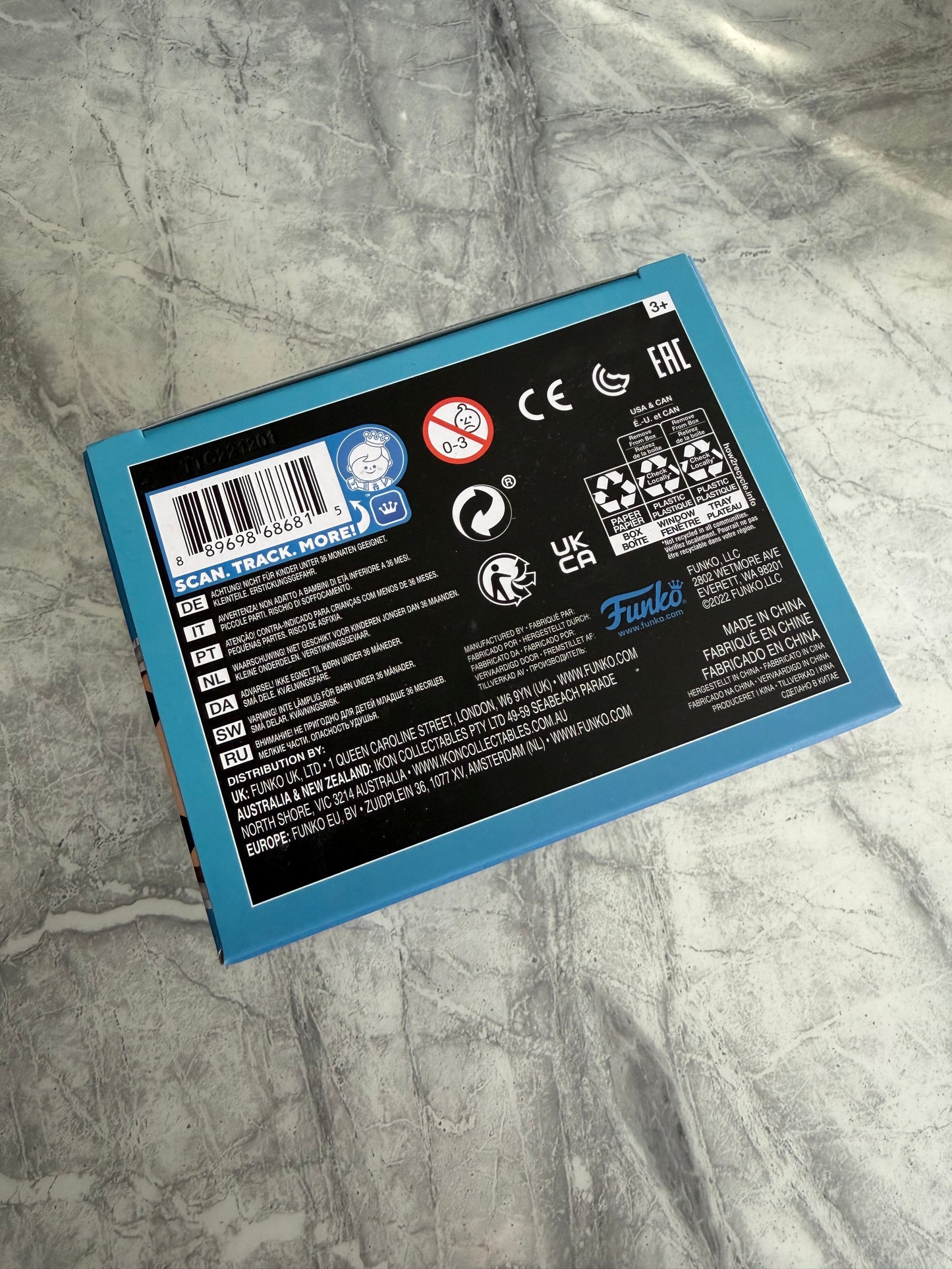 Tom Wlaschiha Signed Game Of Thrones Jaqen Digital NFT Funko Pop With 2 Quotes!