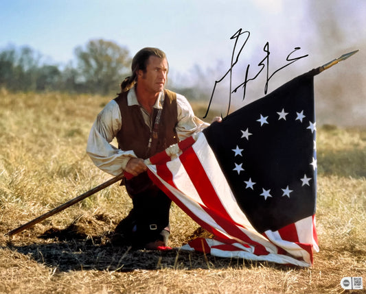 Mel Gibson Signed The Patriot 16x20” Photo - SWAU Authenticated