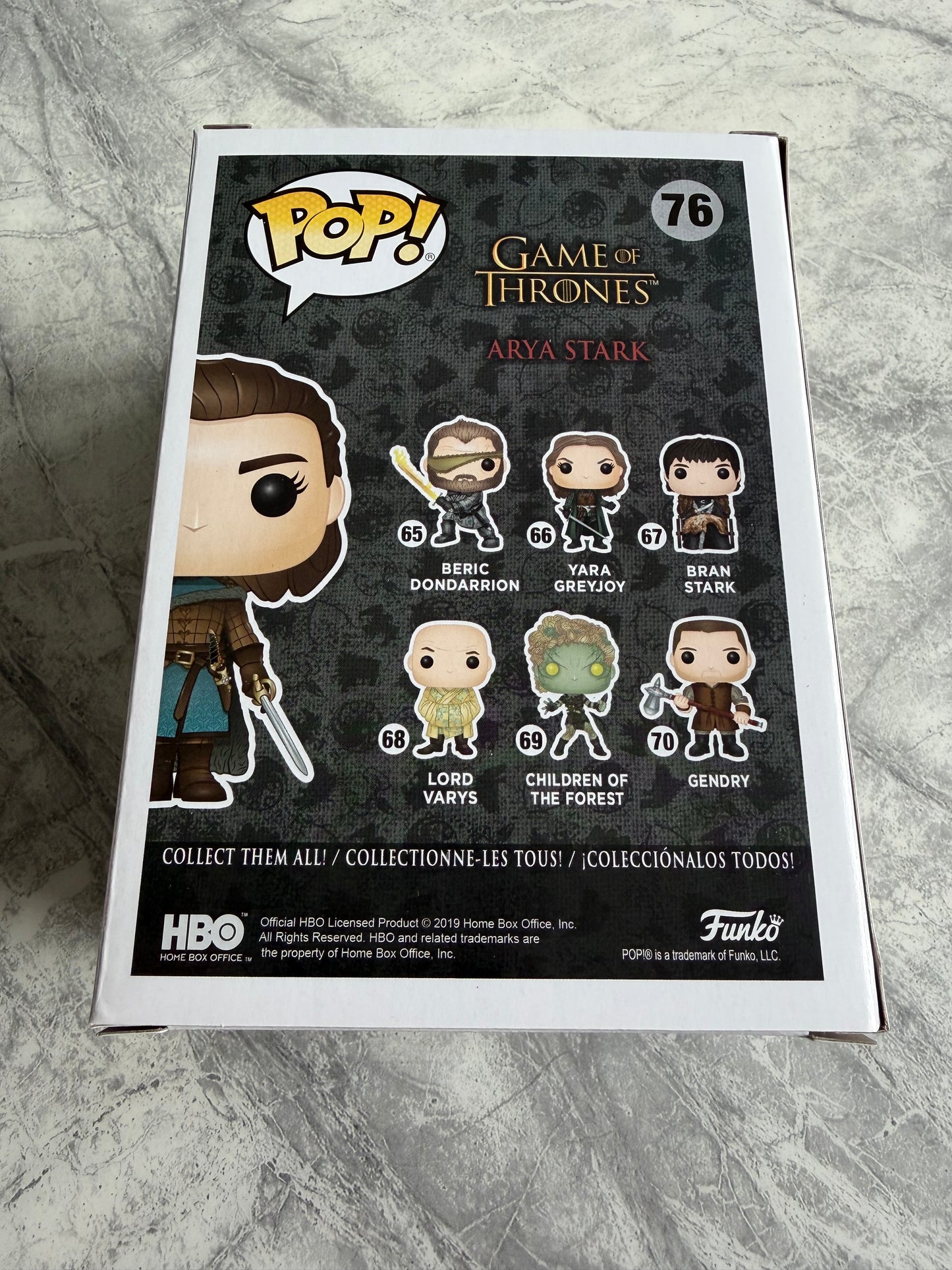 Maisie Williams Signed Game Of Thrones Limited Edition Funko Pop - SWAU Witnessed