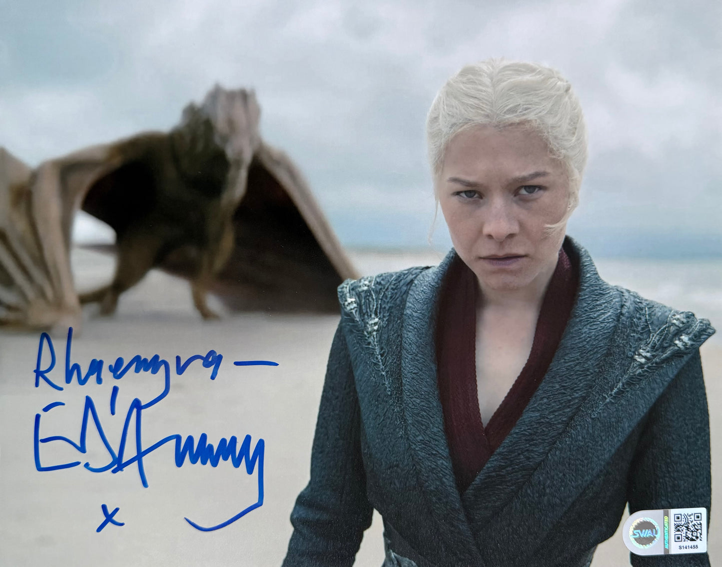 Emma Darcy Signed House Of The Dragon 8x10” Photo - SWAU Authenticated