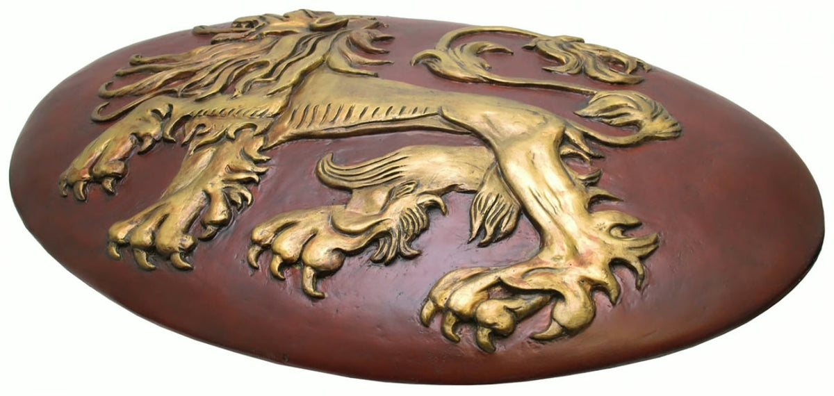 Official Lannister Replica Shield By Valyrian Steel