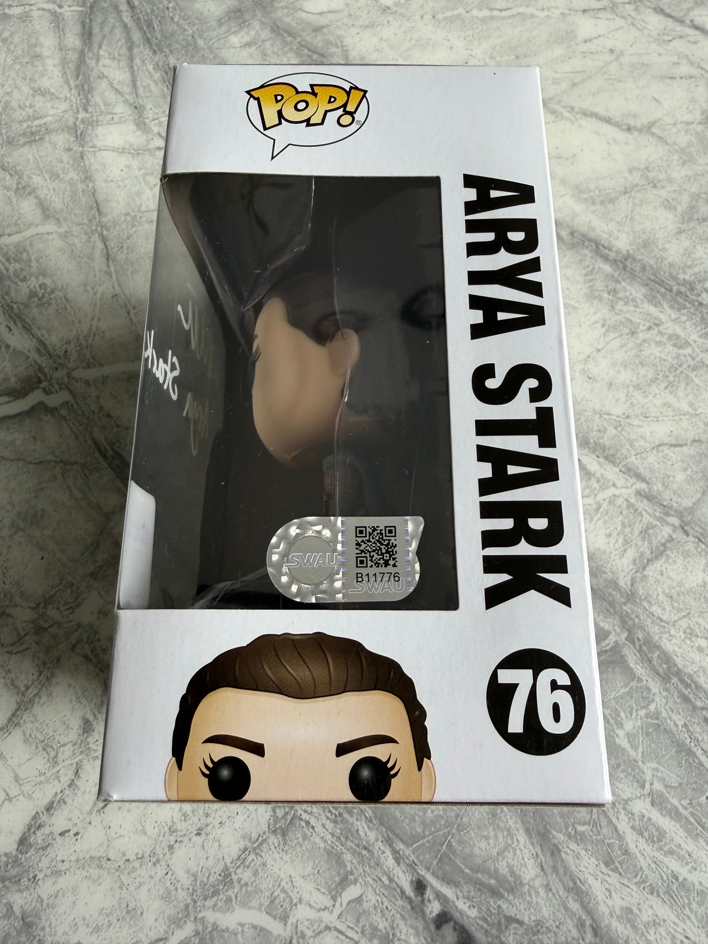Maisie Williams Signed Game Of Thrones Limited Edition Funko Pop - SWAU Witnessed