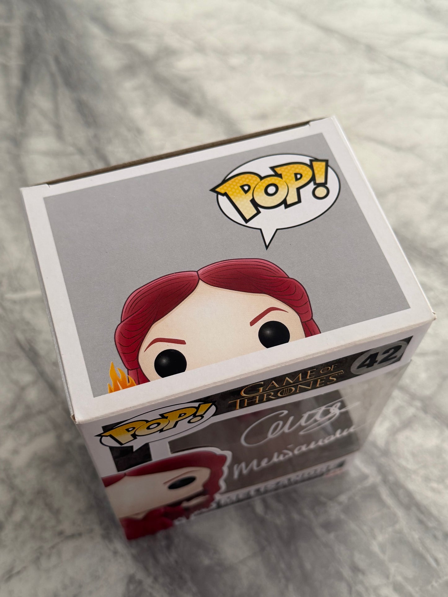 Carice Van Houten Signed Game Of Thrones Melisandre Funko Pop With Quote - SWAU Authenticated