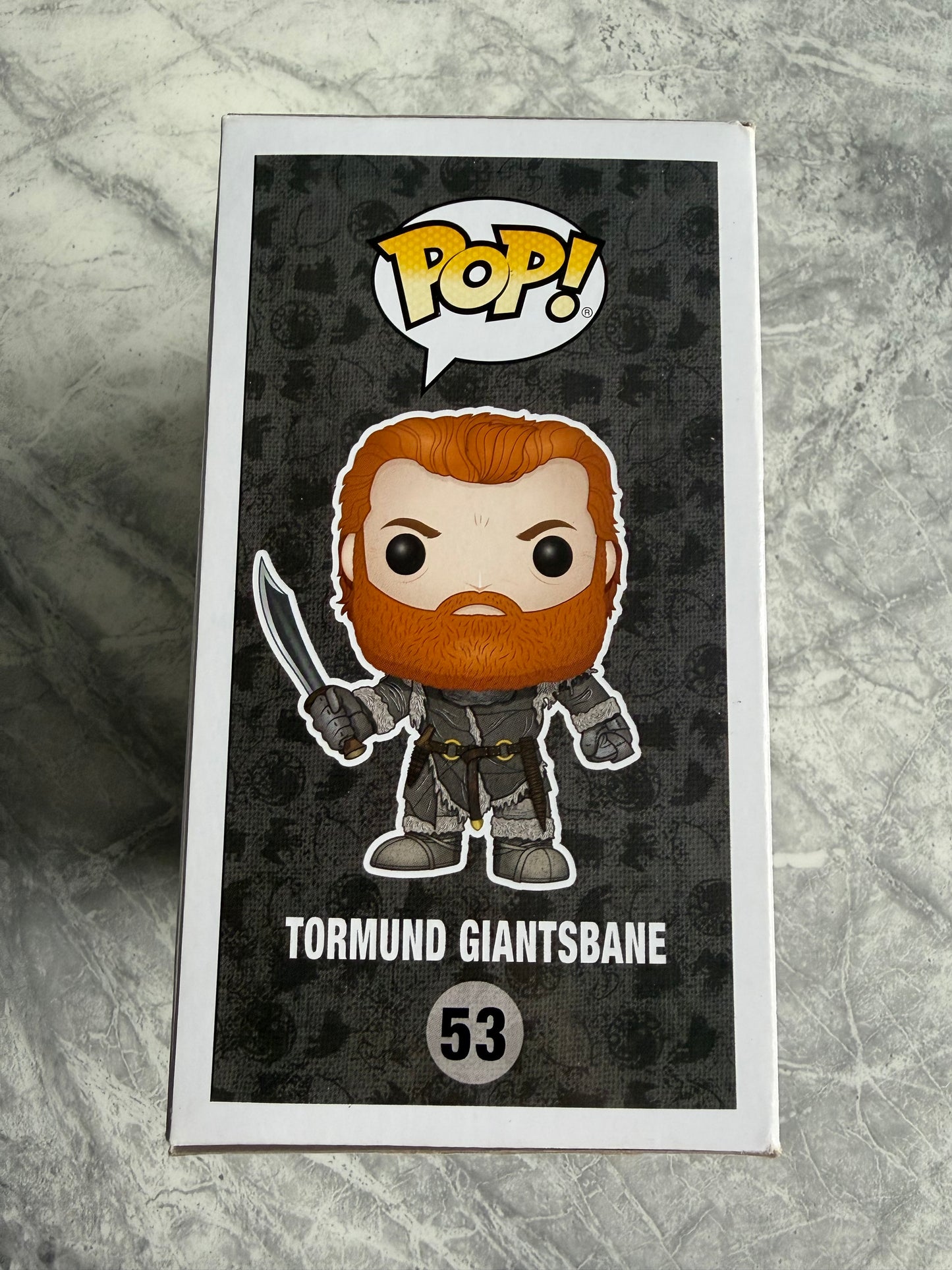 Kristofer Hivju Signed Game Of Thrones Tormund Funko Pop With Quote! - SWAU Authenticated
