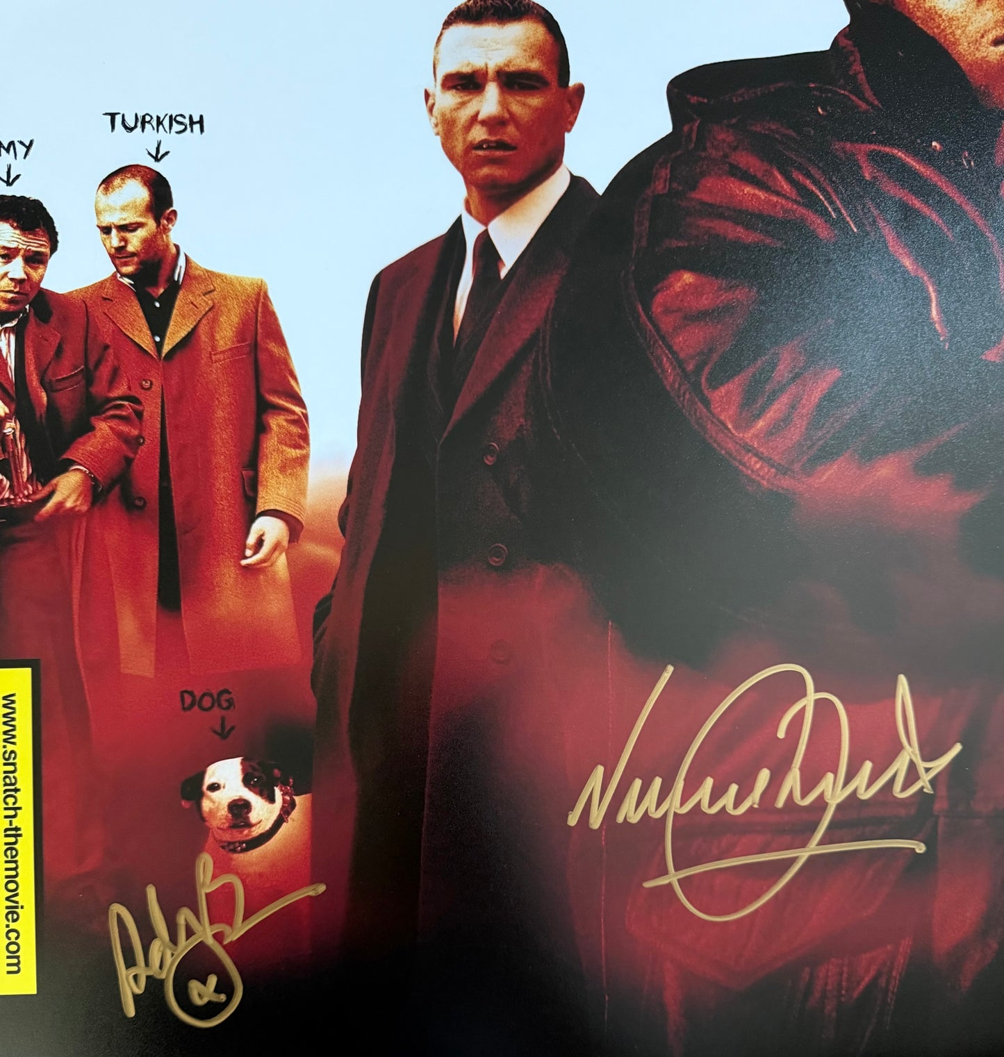 Multi Cast Signed Snatch Textless A2 Poster - Perfect Project Starter Piece!