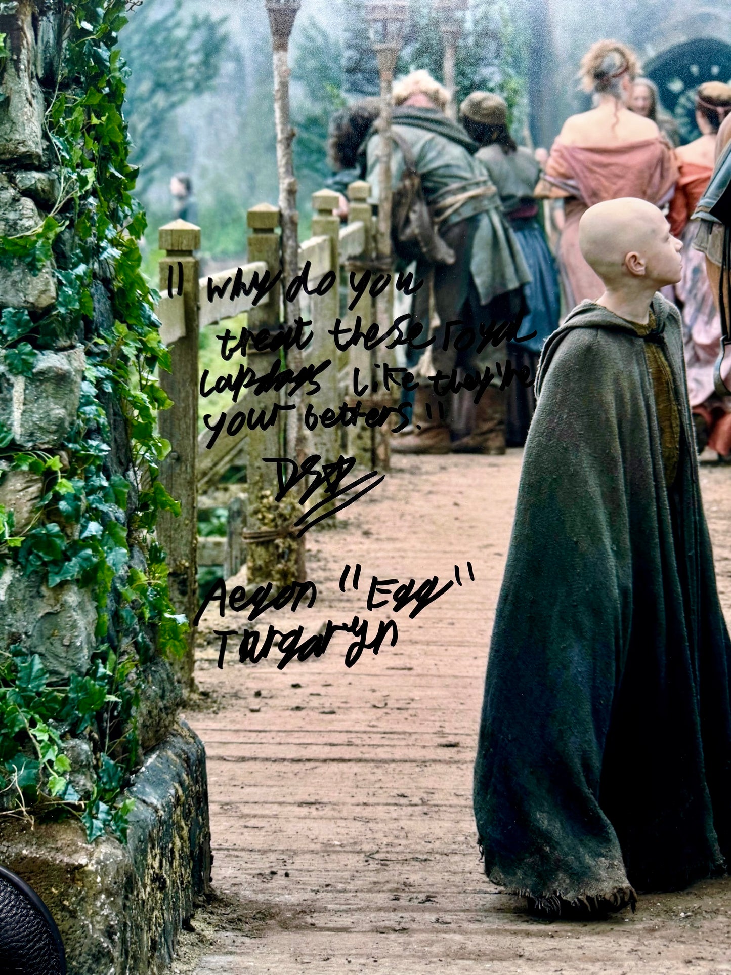 Dexter Sol Ansell Signed AKOT7K 20x30” Photo With Long Quote - SWAU Authenticated & Photo Proof