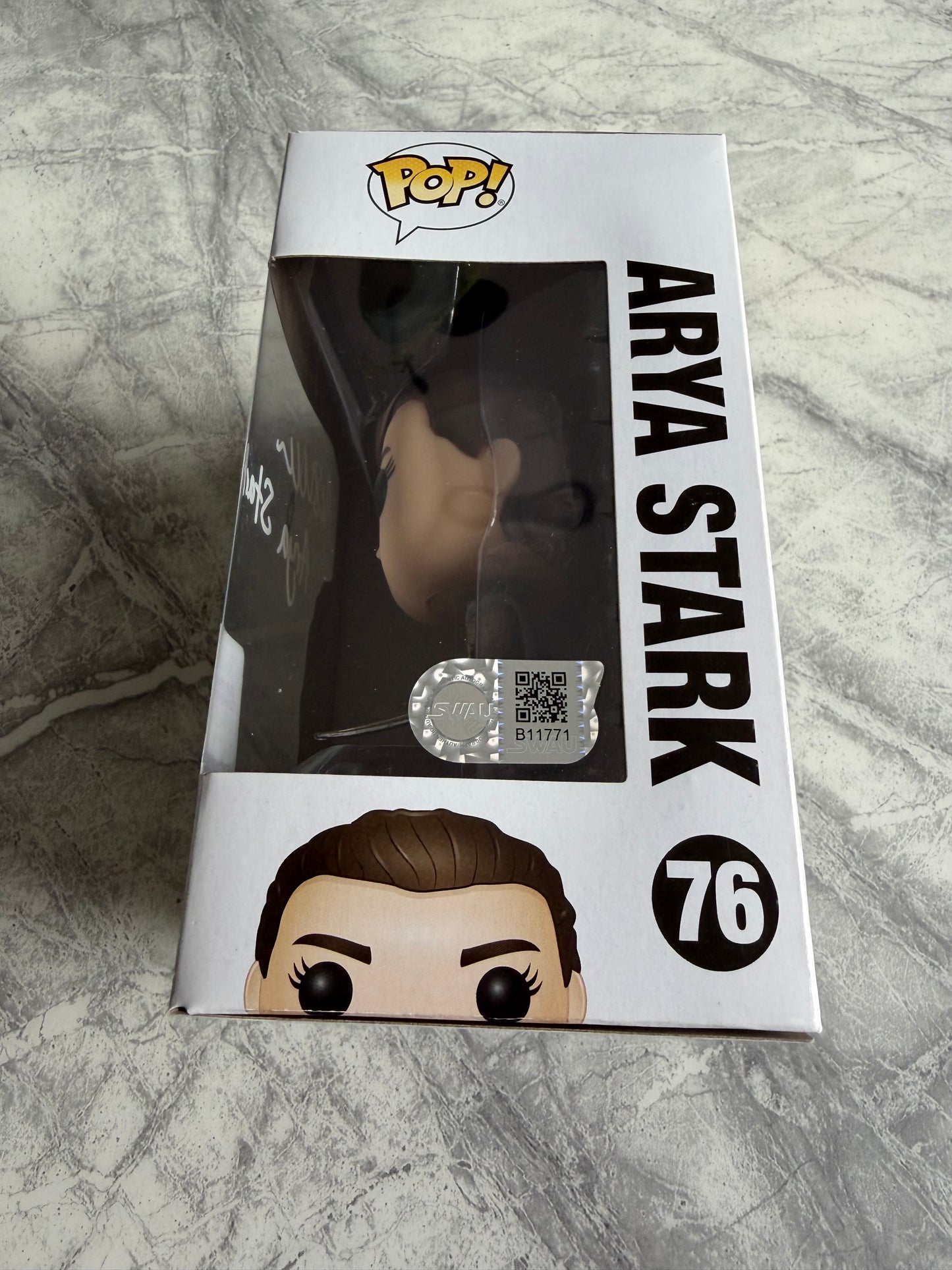 Maisie Williams Signed Game Of Thrones Limited Edition Funko Pop - SWAU Witnessed