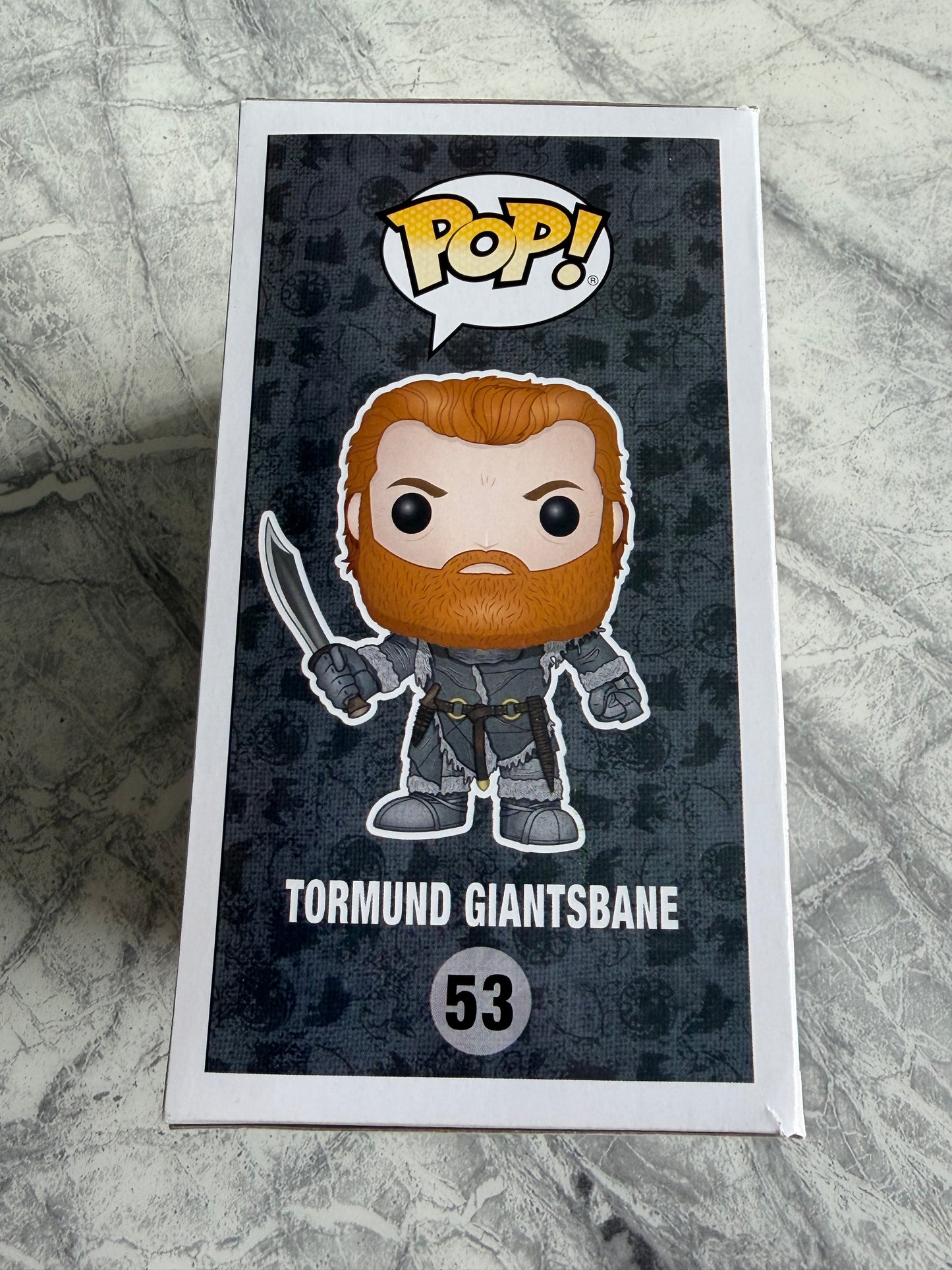 Kristofer Hivju Signed Game Of Thrones Tormund Funko Pop With Quote! - SWAU Authenticated