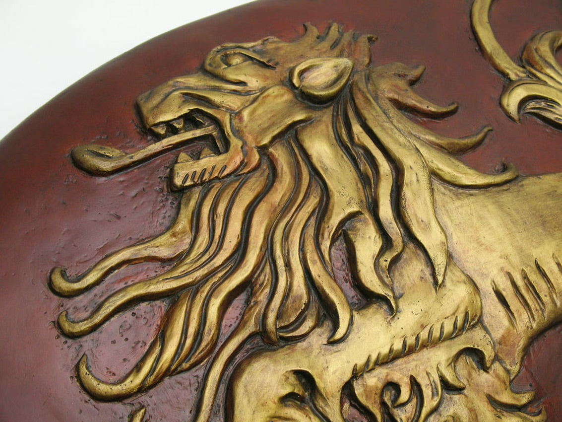 Official Lannister Replica Shield By Valyrian Steel