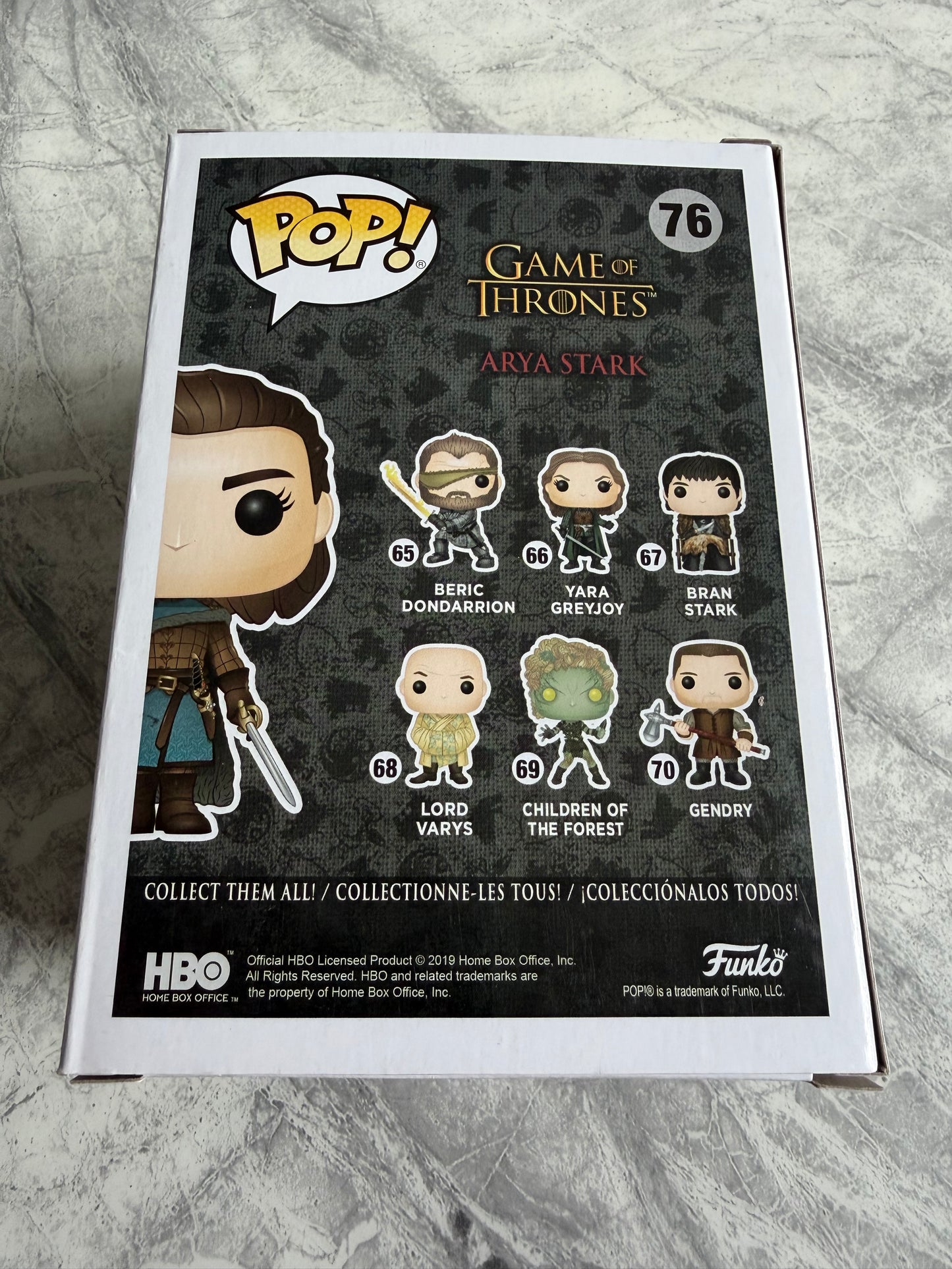 Maisie Williams Signed Game Of Thrones Limited Edition Funko Pop - SWAU Witnessed