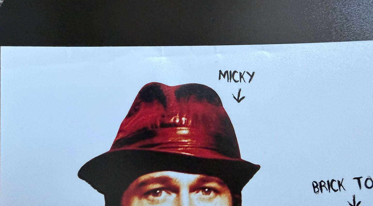 Multi Cast Signed Snatch Textless A2 Poster - Perfect Project Starter Piece!