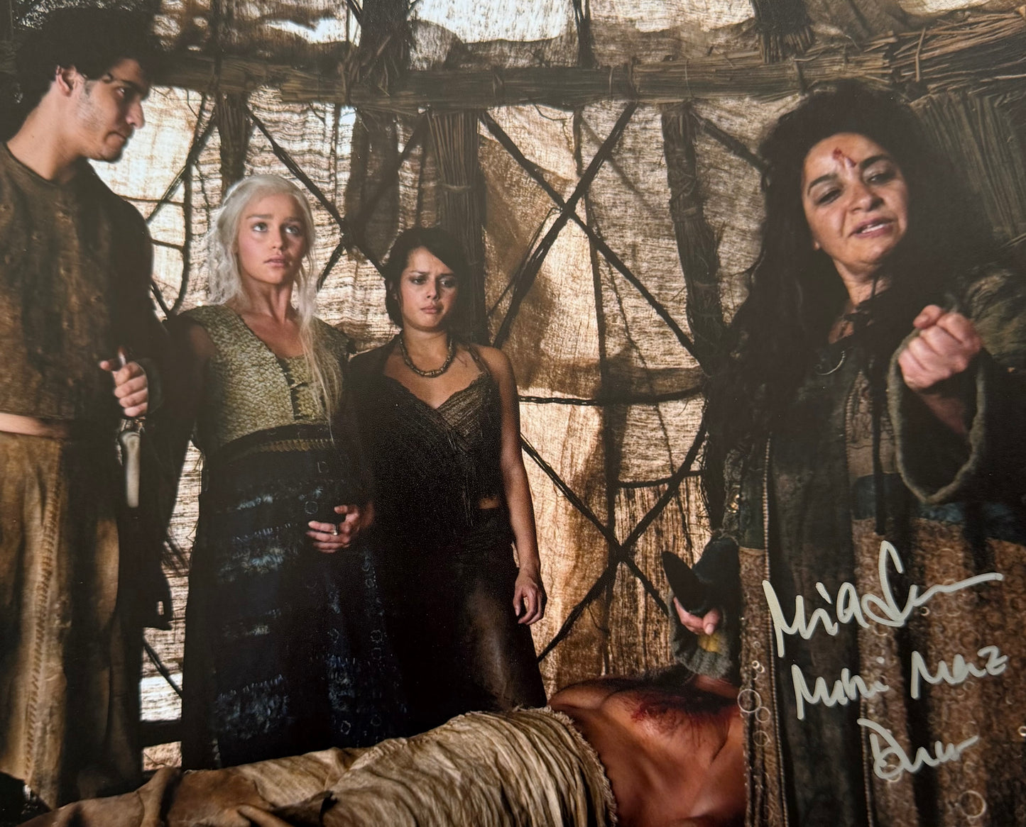 Mia Soteriou Signed Game Of Thrones 8x10” Photo